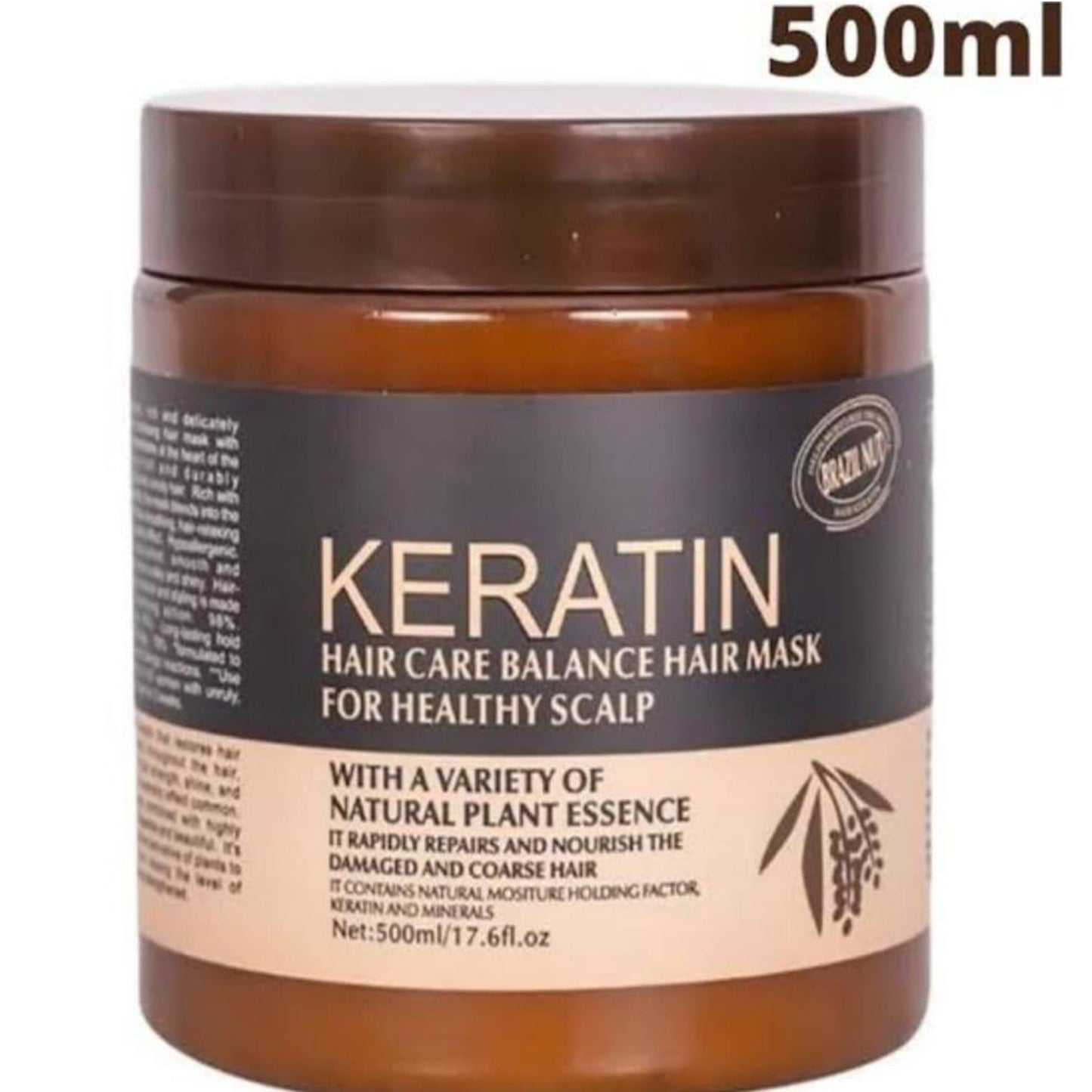 ✨ Keratin Hair Mask – 500ml | Deep Repair & Smooth Shine ✨