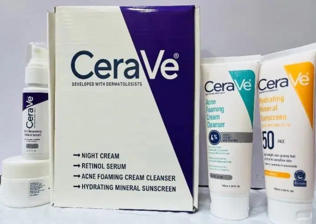 Ultimate Skincare Bundle - 4 in 1 Essential Set (4 Pcs)