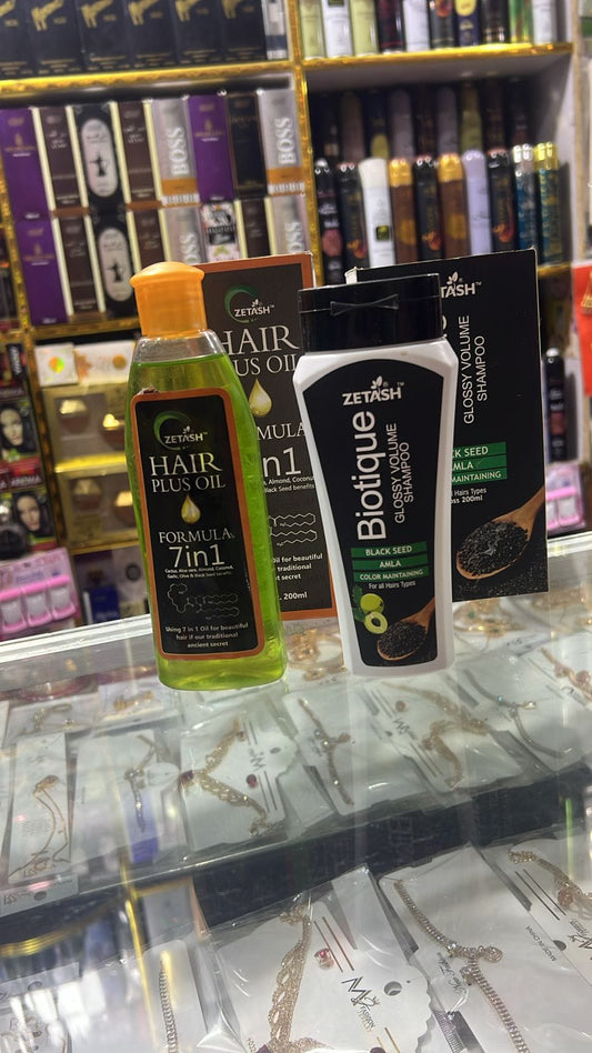 Biotique shampoo plus hair oil 7in1 formula