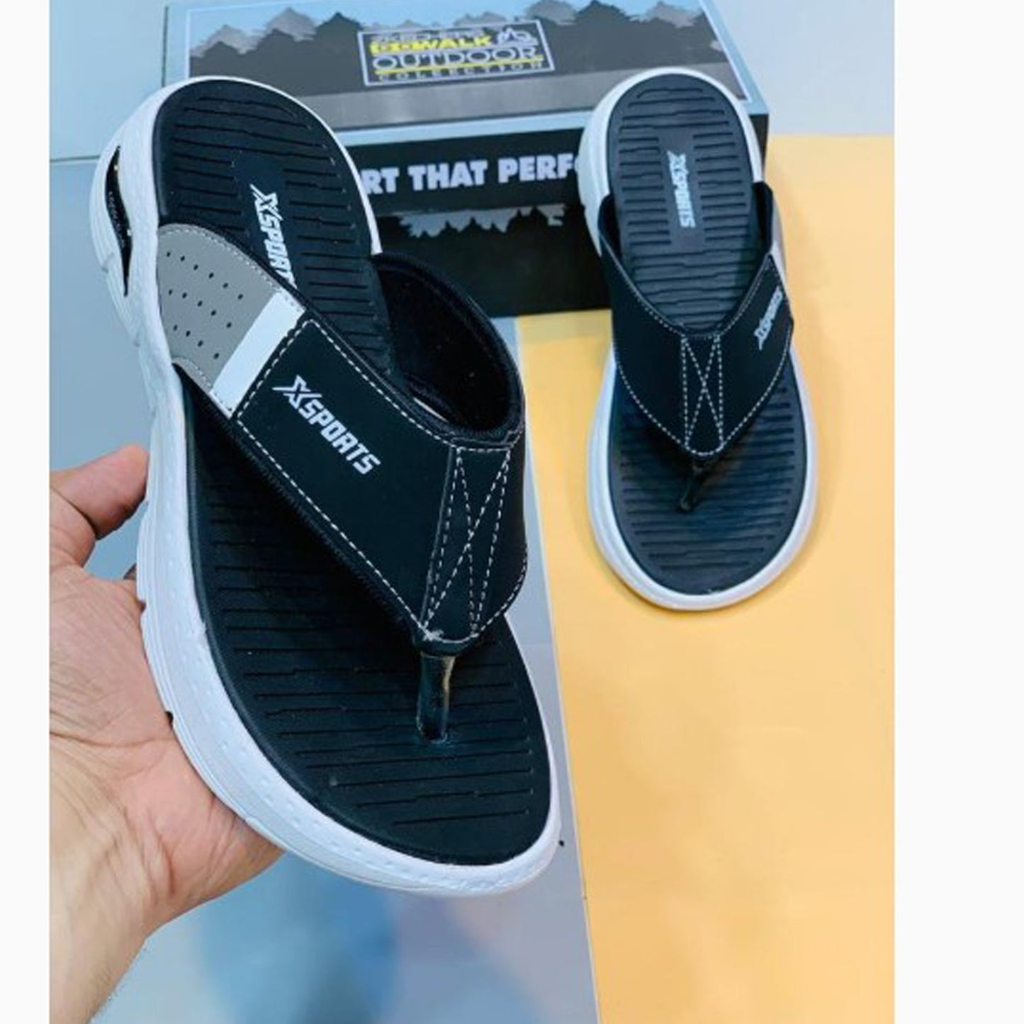 Men's Rubber Casual Flip Flops