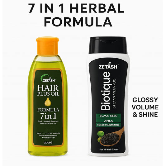 Biotique shampoo plus hair oil 7in1 formula
