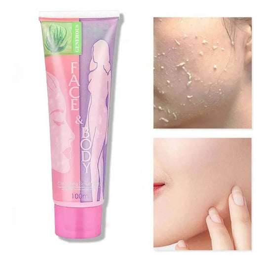 Skin Brightening And Cleansing Scrub Gel
